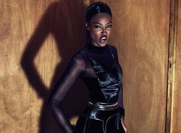 Наоми Кэмпбелл (Naomi Campbell) в рекламе Givenchy (Живанши)