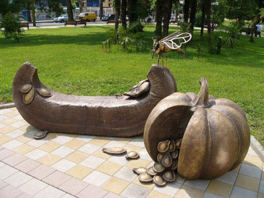 Памятник тыкве в Сочи